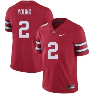 NCAA Ohio State Buckeyes Men's #2 Chase Young Red Nike Football College Jersey PUL4345RN